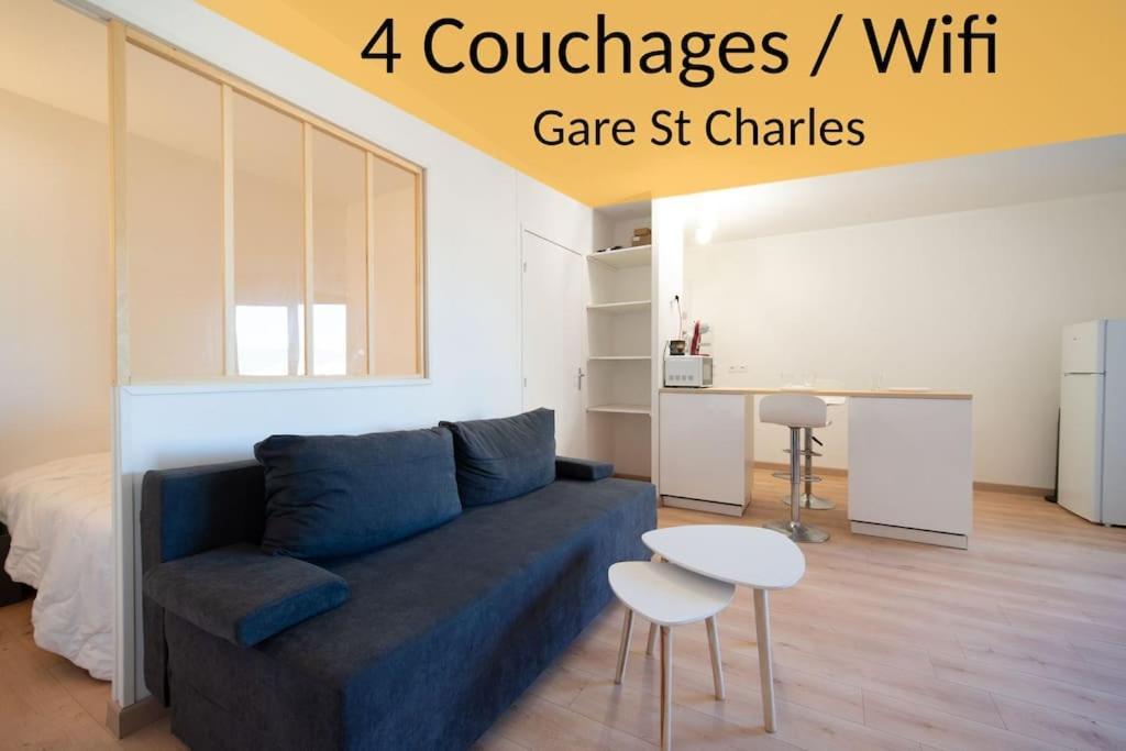 Fully Equipped Apartment 2 To 4 People St Charles Marseille Exteriör bild